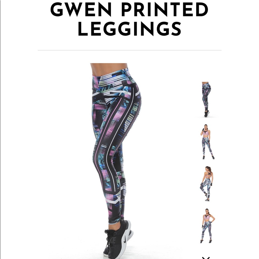 Protokolo Gwen Printed Leggings Sz M